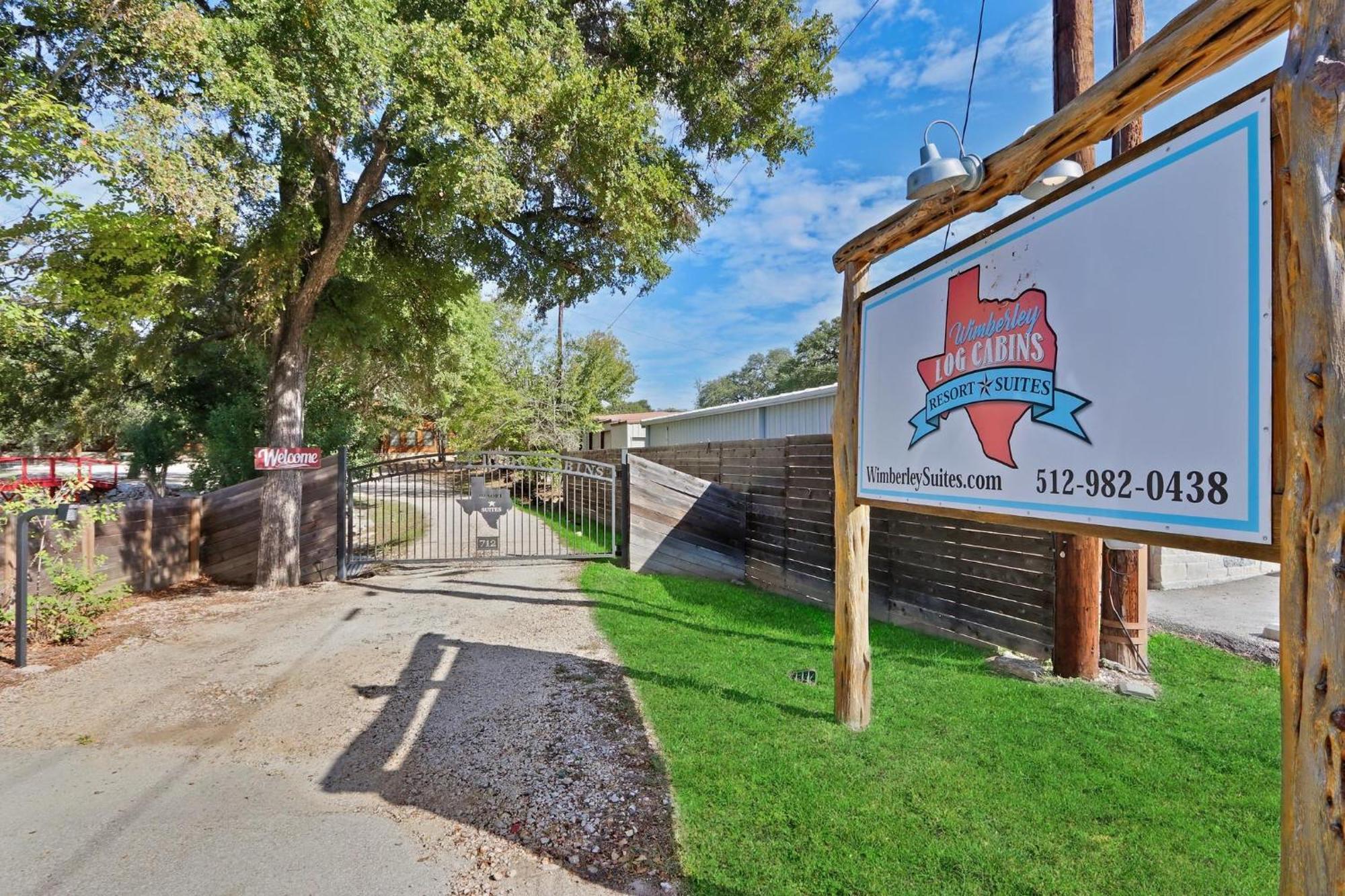 Wimberley Log Cabins Resort And Suites- Unit 3 Exteriör bild