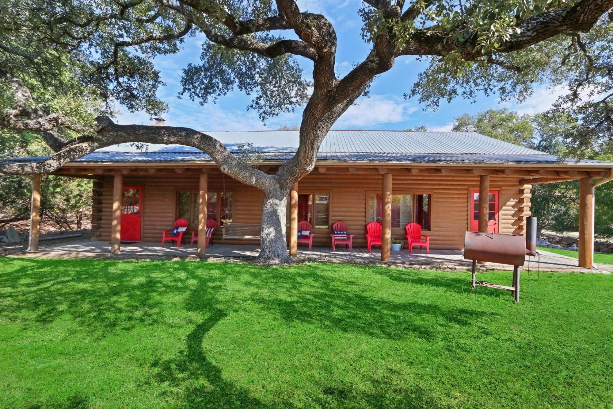 Wimberley Log Cabins Resort And Suites- Unit 3 Exteriör bild
